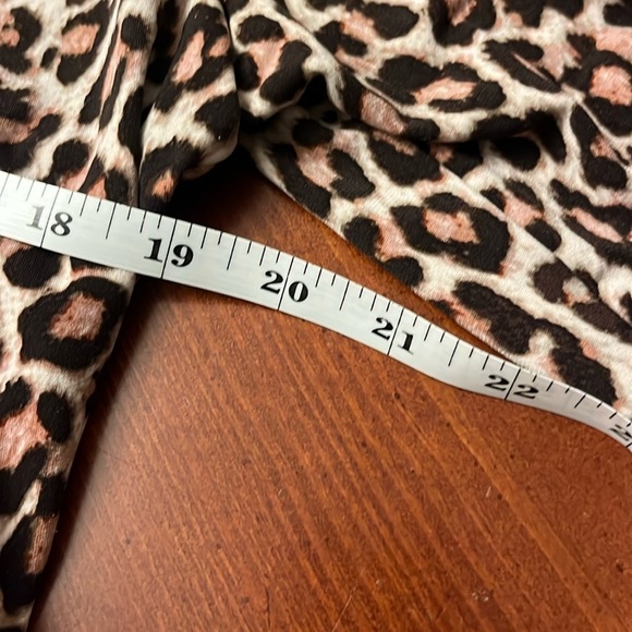 Karl Lagerfeld Cheeta Blouse Medium - Picture 8 of 11